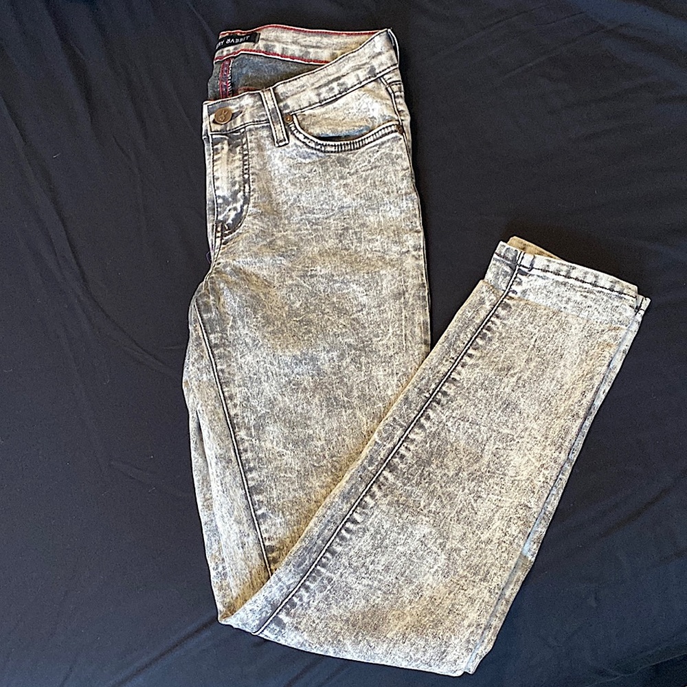 Acid Wash Skinny Jeans